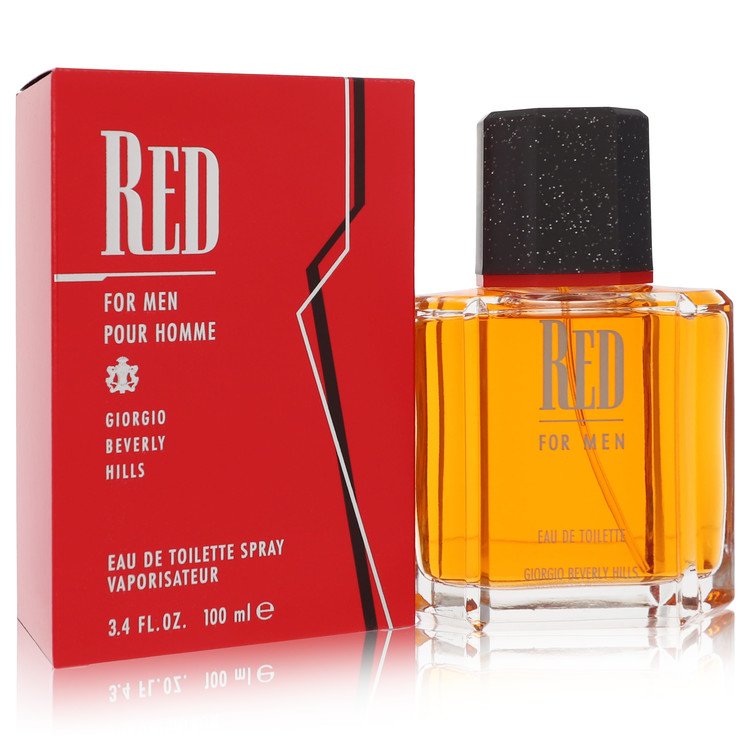 Red by Giorgio Beverly Hills Eau De Toilette Spray 3.4 oz Red by Giorgio Beverly Hills Eau De Toilette Spray 3.4 oz